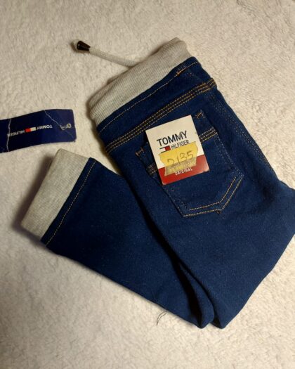 TOMMY HILFIGER jeans trousers for boy - blue colour