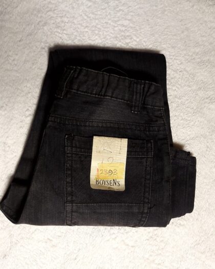(MANGO jeans trousers old) black colour