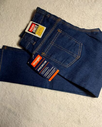 WRANGLER jeans trousers for boy - blue colour