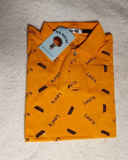 MR ROCKY (LEVI'S) Tshirt- yellow colour